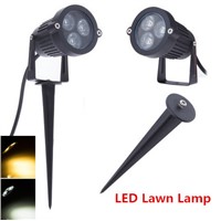 3W Outdoor LED Garden Spike Lights AC/DC12V IP68 Waterproof Green Yellow Red Blue White  LED Lawn Light Lamp For Garden Lighting