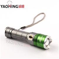 Hot UV 395nm CREE Q5 Zoom LED Flashlight Torch Lanterna Purple Violet Light Cree led Ultraviolet Linternas+18650 battery+Charger