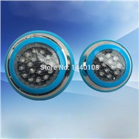 5pcs/lot 18w  led round swimming spot lamp Stainless RGB  Ac12V/24v LED Underwater Landscape Lamp Swimming Pool Wall Lamp