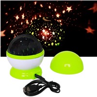 Automatic rotary dream luminous night light stage projection light star light classmate men and women friends birthday gift