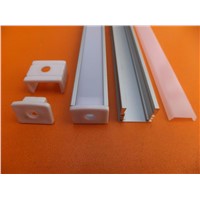 Hot Selling 6063 Series Aluminum LED Profile for LED Strip, LED Light Bar Aluminium Extrusion Profile for Wall or Ceiling Light