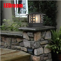 Stigma DengQiang head lamp outdoor household garden villa garden landscape outdoor fence post LED waterproof light