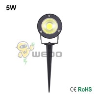 10PCS 5W With Rod LED COB Landscape Light Outdoor Garden Lawn Spot Lamp Non-Dimmable Cool White/Natural White/Warm White 12V DC