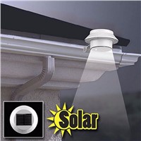 3 Bright White LED Garden Led Solar light Outdoor Waterproof Garden Yard Wall Pathway Lamp For Driveways outdoor parties