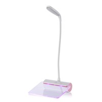 Originality 3-in-1 USB Rechargeable Message Board LED desk lamp night light Touch table lamp Flexible Arbitrary bending read