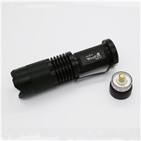 MINI Led flashlights torch aluminum lanterna led CREE XM-L2 3800 lumens zoomable waterproof 5 mode LED flashlights for outdoor