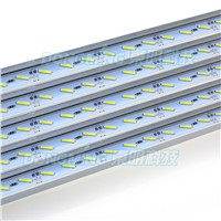 5pcs led luces strip light 8520 aluminum profile 50cm 36led 12V white/warm white no waterproof led bar light with U/V groove