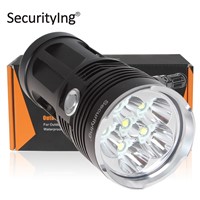 Securitylng Powerful Super Bright LED Flashlight 3600LM Waterproof Portable XM-L T6 LED Torch Flash Light For Camping Hunting