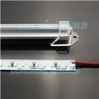 5m Factory price 5 * 100cm 144leds/m 4014 hard luces led strip light  DC12V led strip bar light + U aluminium shell + cover free