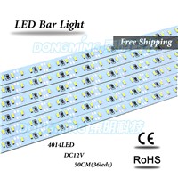 LED strip bar 50cm 36leds IP22 12V led bar light 4014 smd  led luces strip for kitchen jewelry showcase cupboard closet