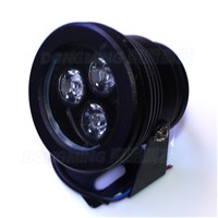 AC 85-265V 10W underwater led lights for pool fountain ip68 waterproof red blue green underwater light for diving plane lens