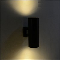 100-240Vac 24W IP65 double side color emitting outdoor surface mounted led wall lamp for fascade ,villa ,porch ,garage