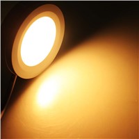 6pcs/lot AC 220V 240V 3.5W LED Night Light kitchen led under cabinet light for Cabinet closet wardrobe Bedside 5.4cm diameter