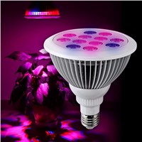 E27 12W LED Grow Lights Growing Lamp for Garden Greenhouse