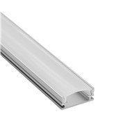 10pcs 1m led strip aluminum profile for 5050 5630 led rigid bar light led bar housing aluminum channel with cover end cap clips