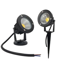 10pcs spike landscape light COB 3W 5W 7W 9W outdoor led landscape garden light 12V 110V 220V landscape spike lights for garden