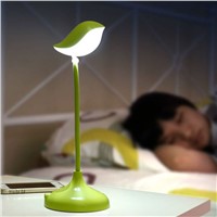 [YGFEEL] Table Lamps Creative Lovely Bird Gift Reading Light Dimmable 360 Degree Adjustment With USB DC5V 500MA Lithium Battery