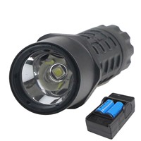Excellent  High quality 300 Lumen CREE U2 G2 Tactical  LED Flashlight for Surefire Torch +2x16340 Battery +charger