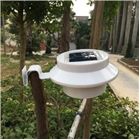 LED Solar Light Outdoor Garden Solar Led Wall Lamp Waterproof Gutter Jardin Patio Pathway Porch Sink Fence Emergency Lighting
