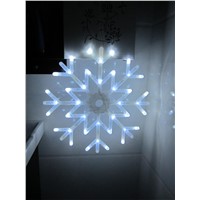 FUMAT Snowflakes LED Fairy String Light Holiday Snow 40pcs LED Indoor/Outdoor Xmas Decor Bracket lamp RGB /WHITE INDOOR Lamp