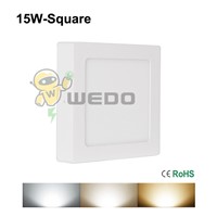 10PCs 9W/15W/21W Square Dimmable LED Surface Panel Lights Ceiling Down Lamp Cool White/Natural White/Warm White 85-265V