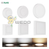 10PCs 9W/15W/21W Round Dimmable LED Surface Panel Lights Ceiling Down Lamp Cool White/Natural White/Warm White 85-265V