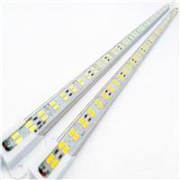 1 meter 168Leds Double Row Led Luces Strip SMD5730 bar light Waterproof Cool White/Warm white 168Leds/m 12mm PCB DC12V