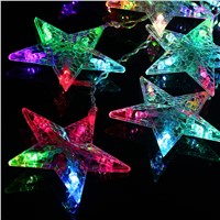 Colorful Decoration Lamp 138 LED lamp 2m Star LED Curtain String Light,8 Flashing Modes with Memory, Used For Wedding IY310109