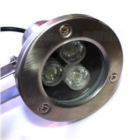 New 12v underwater pool lights flat lens stainless steel sheel IP68 red green blue floating led pool lights