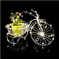 10m/lot Waterproof  6V 100leds Copper Wire LED String light include battery holder for christamas holiday,wedding decoration