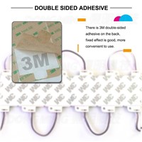 Free fedex 400pcs/lot 4leds/pcs rgb led module dc 12v led module light 5630 waterproof IP66 led injection module