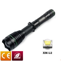 UniqueFire 1508 Ultra Bright CREE XML2 LED Tactical Flashlight 38mm Lens Focus Zoom 18650 Rechargeable Waterproof Lamp Torch