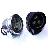Nice led pool lights underwater IP68 waterproof red green blue black body flat lens underwater lights 85-265V with high quality