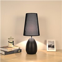 Modern Fashion Decoraction E27 90~260V Black/White Table Lamps For Bedroom/Living Room Table Lighting Desk Light WTL023