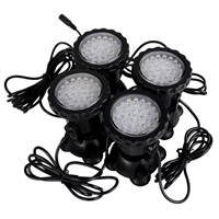 2016 brand new and high quality 36X4 Led Blue Fish Tank Pool Pond Light Garden Fountain Underwater Aquarium Lamps