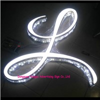 3D outdoor waterproof acrylic Advertising led illuminated letters and signs