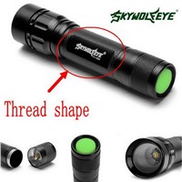 1PC Outdoor Travel Camping Mini Flashlight  Focus 3000 Lumens 3 Modes XML T6 LED 18650 Flashlight Torch Lamp Powerful VEJ93 P50