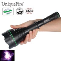 2016 UniqueFire 1508-67 IR 850 LED Flashlight Upgrade 3 Modes IR Infrared Hunting Torch Flashlight Black Body