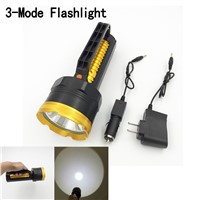 2016 New Rechargeable LED Flashlight Torch New T6 2000 LM Super Bright Spotlight Lamp 3-Mode Lanterna Lighting High Quality