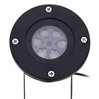2016 New Hot High Quality 110 - 240V 4W EU US Plug Energy Efficient LED Waterproof Smiling Face  Light Landscape Projector Lamp