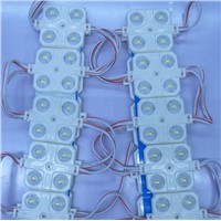 5730 4LEDS injection led module with lens,Colorful ABS shell,DC12V, 5630 LED module ,waterproof IP65 4led module