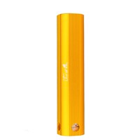 Rechargeable 1000LM  LED Flashlight Torch Hunting Light Power bank USB Gold