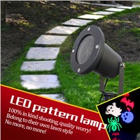 LED can change a variety of pattern cards Christmas Halloween lights / outdoor waterproof garden lamp