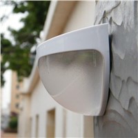 Waterproof  6 LEDs Outdoor Solar Powered Light Wall Roof Outdoor Solar Light Built In Ni-MH 1.2V /1000ma Garden LED Lamp