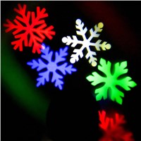 Snowflake Projector Christmas Lights Outdoor RGB LED Snow Lights Waterproof IP64 Moving Effect Show
