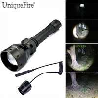 UniqueFire Lantern, 1406 CREE XML T6 LED Flashlight, Outdoor Water Resistant Handheld Torch With Adjustable Focus+Rat Tail