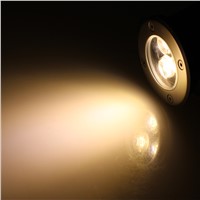 3W LED Underground Light IP68 Buried Recessed Floor Outdoor Lamp Plaza lights Spotlight 220V Beam light