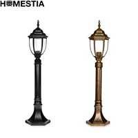 Homestia Bronze/Black Charming traditional design Exterior Lamp outdoor Landscape Lawn Light Vintage Path Light Post lights