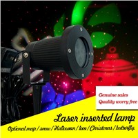 Red lawn lights outdoor waterproof lights Christmas Halloween party lights