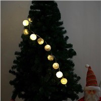 20 Cotton Ball Aladin Romantic Gorgeous Fairy String Light Party Christmas Tree Decor Decoration 3M